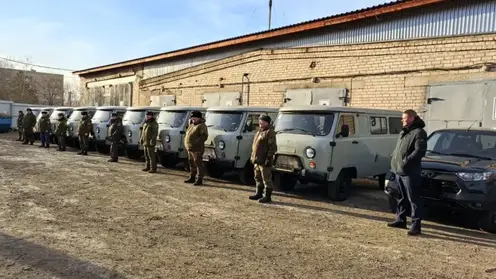 Инспекторам Охотнадзора Забайкалья передали новые автомобили