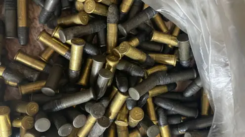 У 66-летнего жителя Назарово изъяли части оружия и более 1 000 патронов
