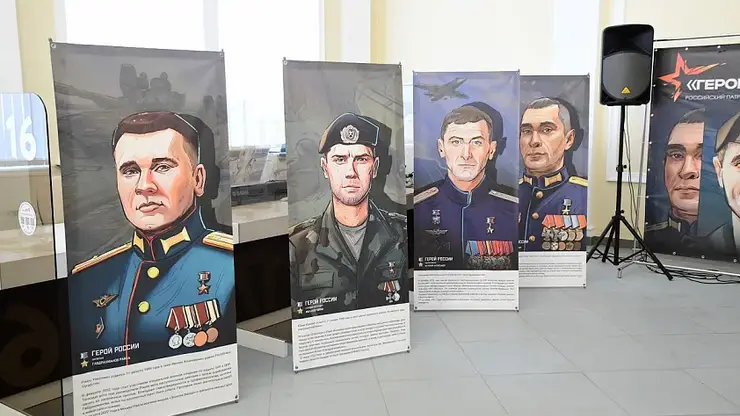 В Барнауле обновили выставку, посвященную героям СВО