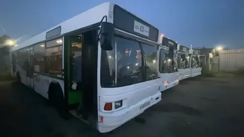 В Красноярске вновь проверили самые грязные автобусы