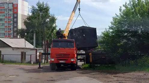 В Центральном районе Красноярска в 5 раз уменьшилось число незаконных временных построек